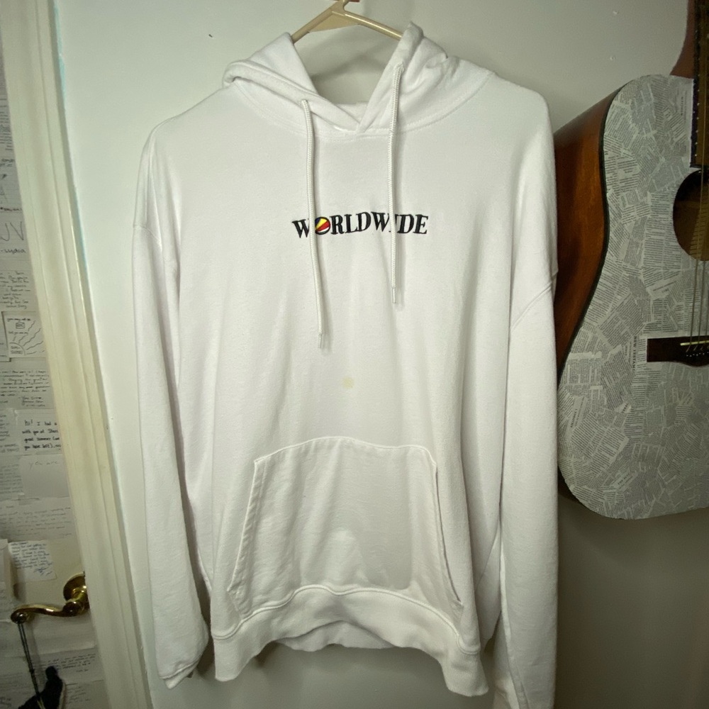 embroidered hoodie